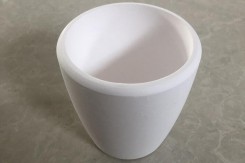Fused silica ceramic crucible